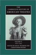 The Cambridge history of American theatre