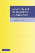 Rationality and the Ideology of Disconnection