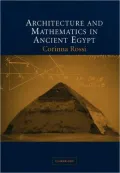 Architecture and Mathematics in Ancient Egypt
