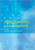 Public Economics and the Household