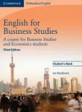 English for Business Studies Student's Book: A Course for Business Studies and Economics Stu...