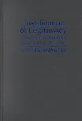 Justification and Legitimacy: Essays on Rights and Obligations