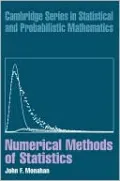 Numerical Methods of Statistics