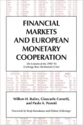 Financial markets and European monetary cooperation