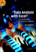 Data Analysis with Excel®: An Introduction for Physical Scientists