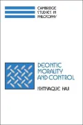 Deontic Morality and Control
