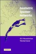 Geometric Spanner Networks