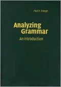 Analyzing Grammar: An Introduction