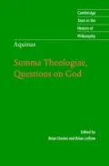 Aquinas: Summa Theologiae, Questions on God