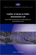 Conflict of Norms in Public International Law: How WTO Law Relates to Other Rules of International Law