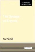 Syntax of French