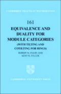 Equivalence and Duality for Module Categories with Tilting and Cotilting for Rings