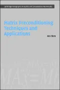 Matrix Preconditioning Techniques and Applications