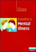 Empathy in Mental Illness