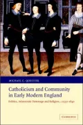 Catholicism And Community In Early Modern England