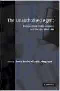 The Unauthorised Agent: Perspectives from European and Comparative Law