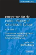 Prospectus for the Public Offering of Securities in Europe: Volume 2