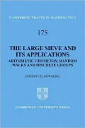 Large Sieve and its Applications: Arithmetic Geometry, Random Walks and Discrete Groups
