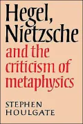 Hegel, Nietzsche and the Criticism of Metaphysics