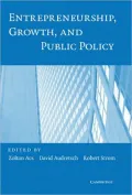 Entrepreneurship, Growth, and Public Policy
