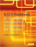 RATS Handbook to Accompany Introductory Econometrics for Finance