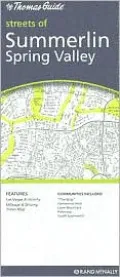 Rand McNally Summerlin/West Las Vegas, Nevada Map