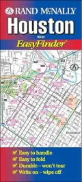 Rand McNally Houston Easyfinder Map