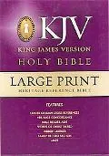 KJV Large Print Heritage Reference Bible