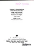 Book cover of Precalc Funct Graph Ed8