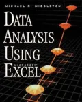 Data Analysis Using Microsoft Excel : Updated for Office 97