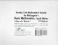 Book cover of Brooks/Cole Mathematics Tutorial for McKeagues's Basic Mathematics