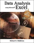 Data Analysis Using Microsoft Excel: Updated for Office XP