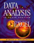 Data Analysis In Plain English with Microsoft Excel