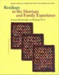Readings in the Marriage and Family Experience