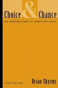 Choice and Chance: An Introduction to Inductive Logic