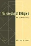 Philosophy of Religion