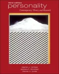 Personality: Contemporary Theory and Research (with InfoTrac)