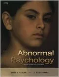 Abnormal Psychology: An Integrative Approach (with CD-ROM and Infotrac(r)) with CDROM and Other