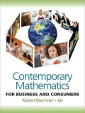 Contemporary Mathematics for Business and Consumers