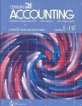 Centruy 21 Accounting :First-Year Course Working Papers and Study Guides  Chapters 1-19