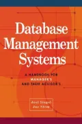 Database Management Systems : A Handbook for Managers and Their Advisors