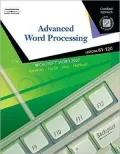 Advanced Word Processsing, Lessons 61-120: Certified Approach