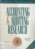 Accounting & Auditing Research