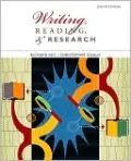 Writing, Reading, and Research