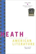 The Heath Anthology of American Literature: Modern Period (1910?1945), Volume D
