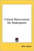 Critical Observations on Shakespeare