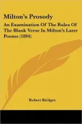 Milton'S Prosody