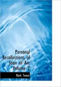 Personal Recollections Of Joan Of Arc Volume 2 (Large Print Edition)