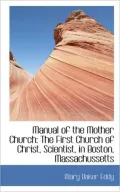 Manual Of The Mother Church