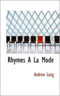 Rhymes a la Mode